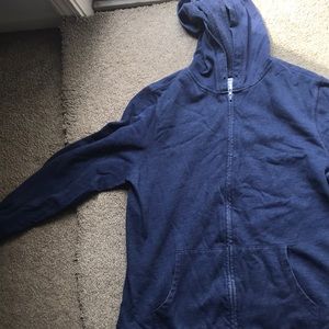Zip up hoodie